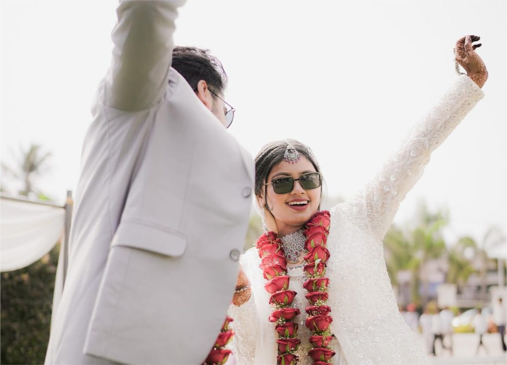 couples posing for Wedding Photography in Bangalore