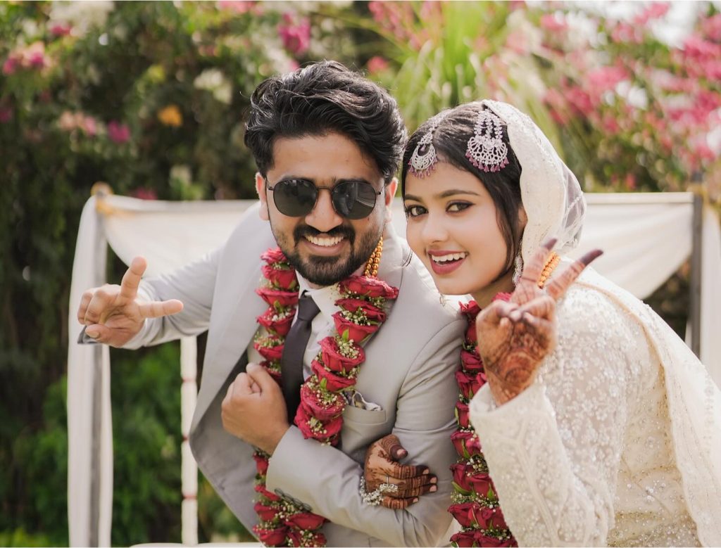 couples posing for Wedding Photography in Bangalore